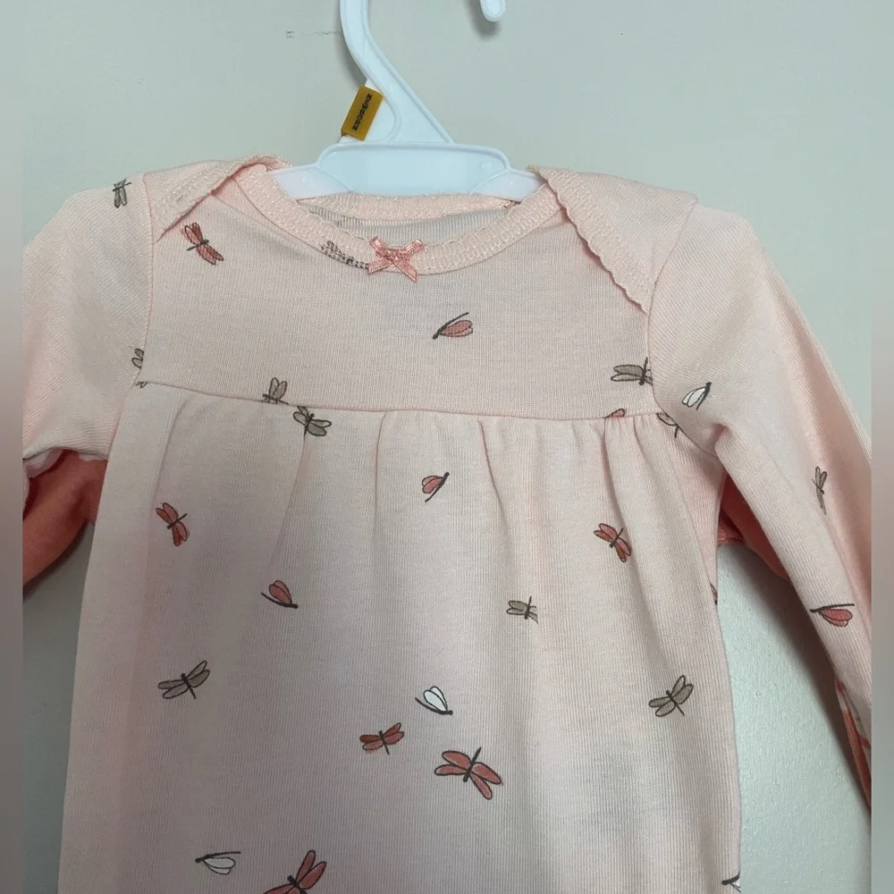Carter's‎ Pink Baby Dress with Embroidered Details